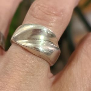 Ring Sterling Silver Made in Mexico  Size 8.5